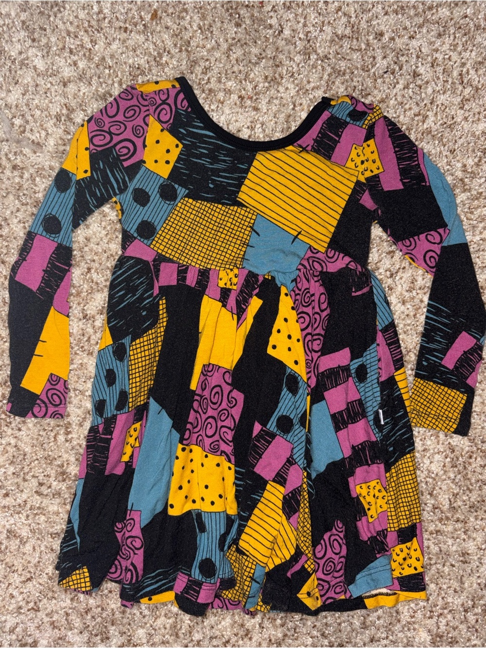 Little sleepies nightmare before Christmas dress